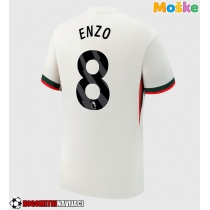 Moške Nogometnih dresov Chelsea Enzo Fernandez #8 Gostujoči 2025-26 Kratki rokavi